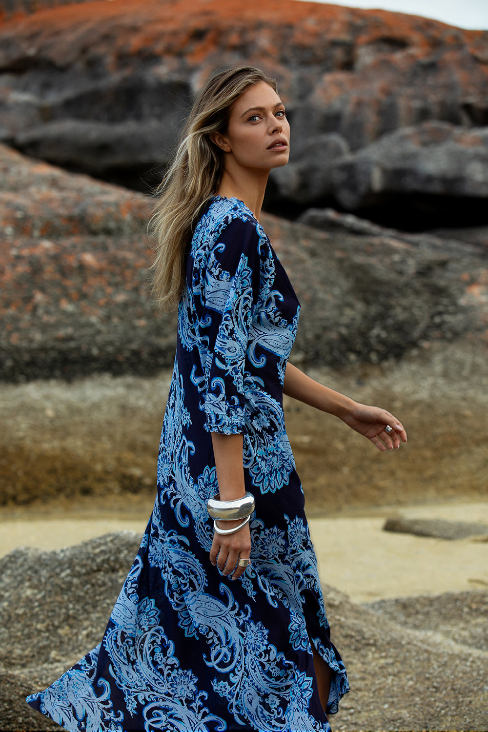 ONESEASON LONG POPPY BARBUDA NAVY