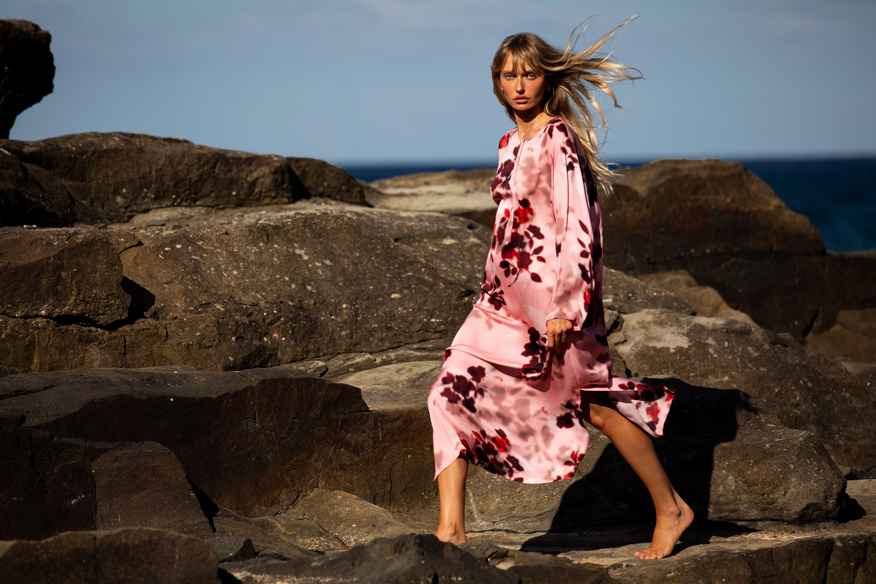 ONESEASON LLEW MAXI BLUSH HAZE