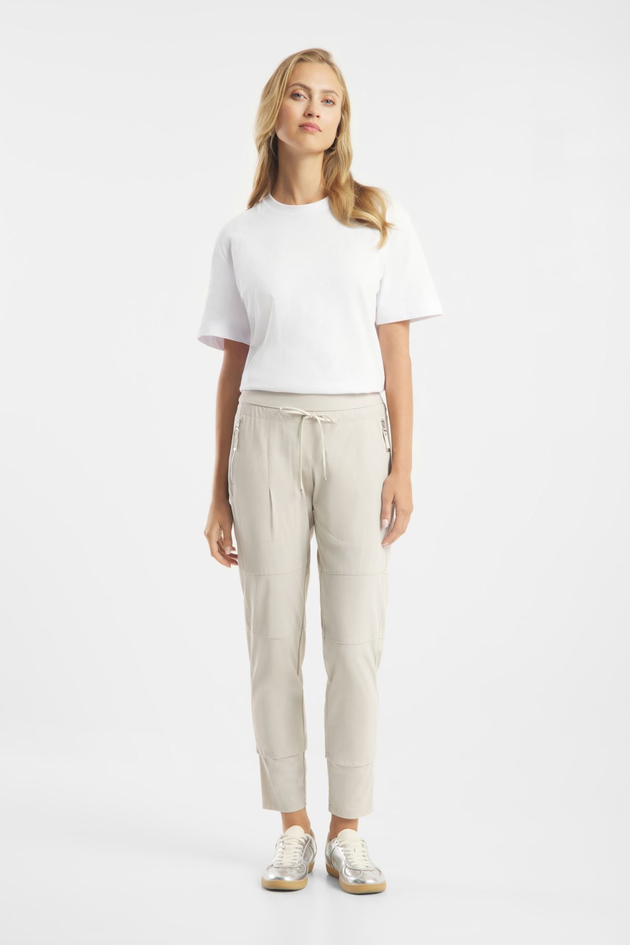 RAFFAELLO ROSSI CANDY PANT TAUPE