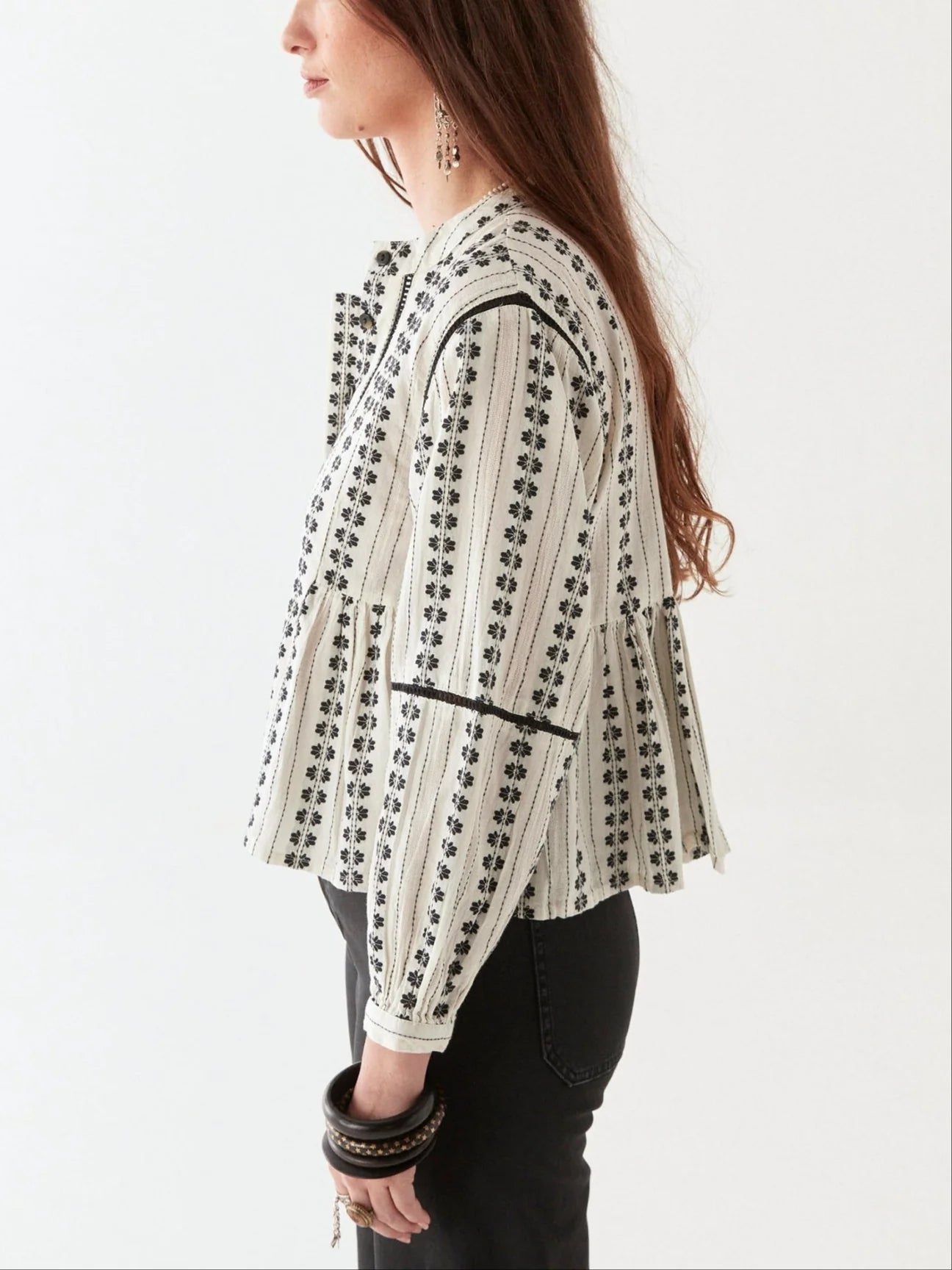 MAISON HOTEL CONSUELITO BLOUSE PEARL JAM VINTAGE SHELL
