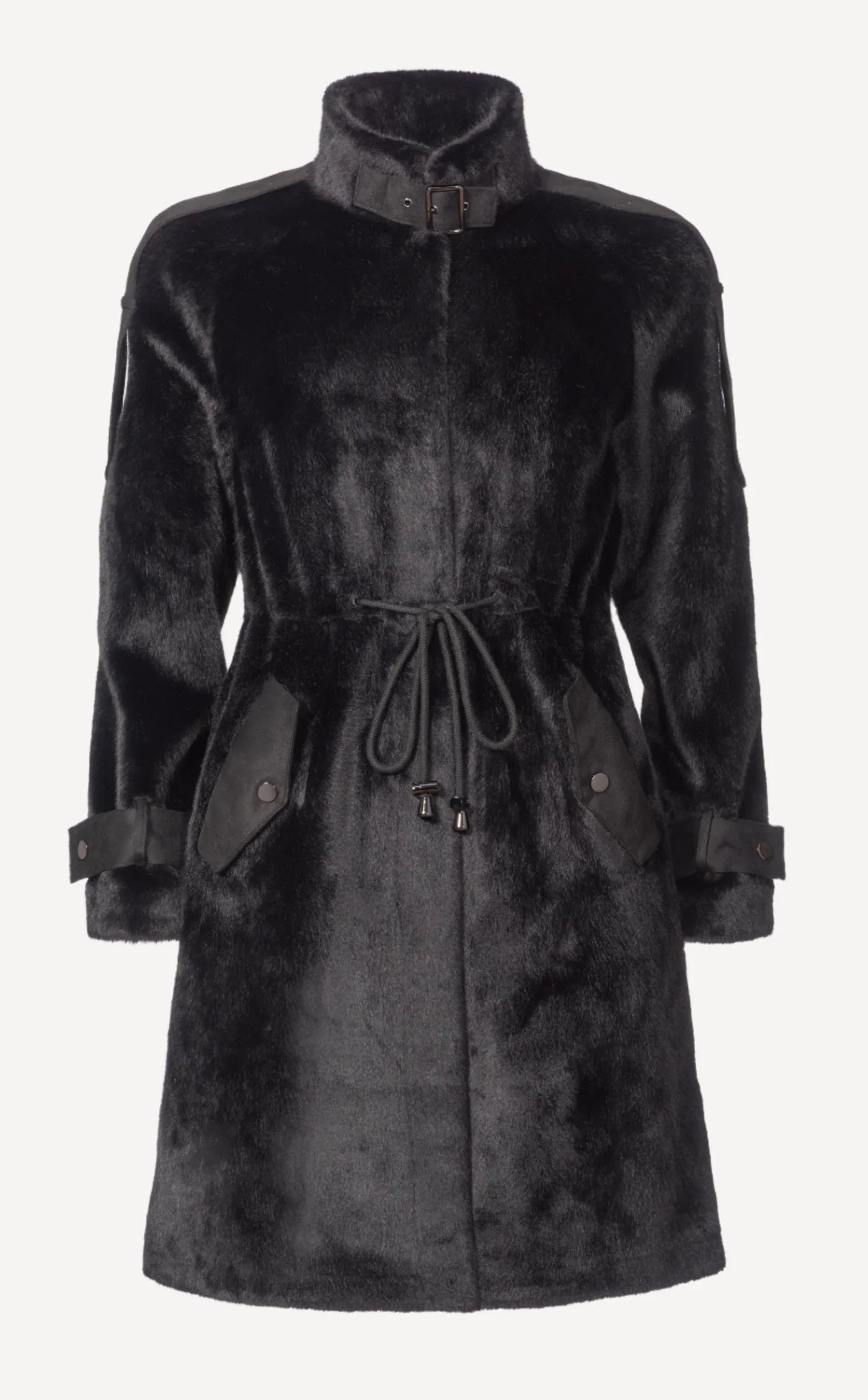 ANGEL WINGS CHICA CHICA COAT BLACK