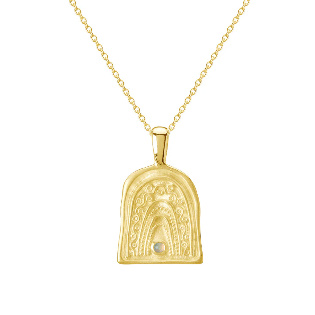 MURKANI RAINBOW SPIRIT NECKLACE YELLOW GOLD