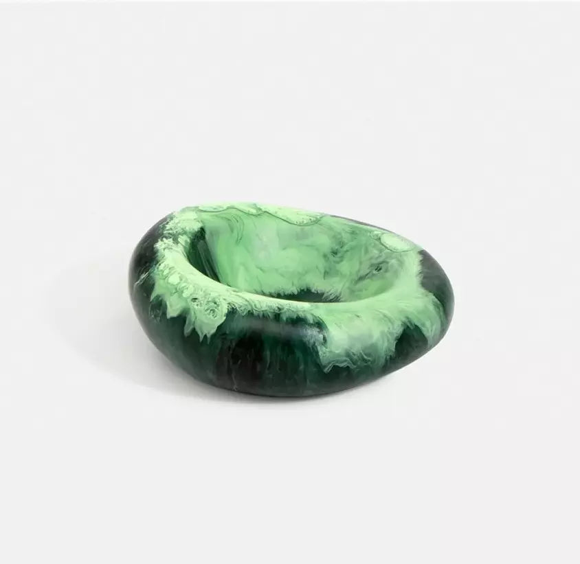 DINOSAUR DESIGNS MOSS DRIFT DISH MEDIUM