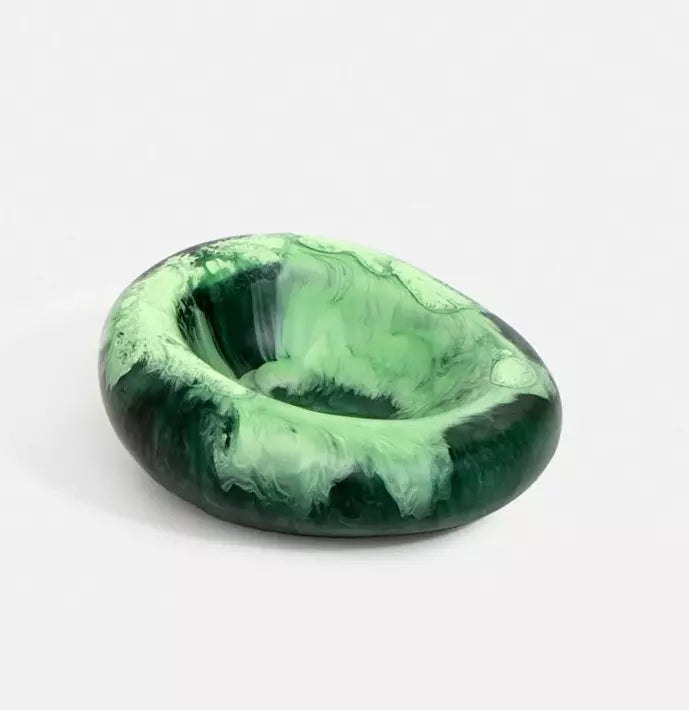 DINOSAUR DESIGNS MOSS DRIFT DISH MEDIUM