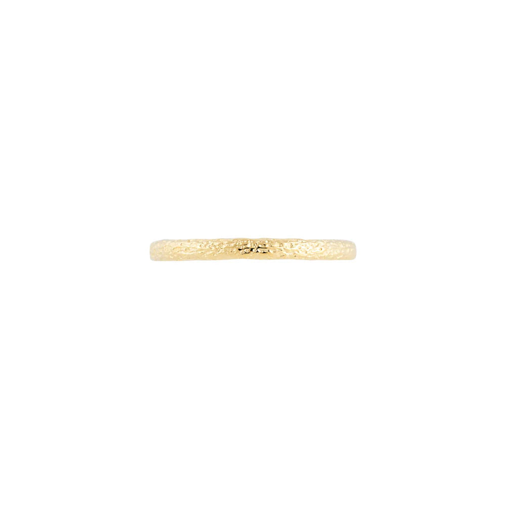 FAIRLEY ANTIQUE GOLD STACKING RING