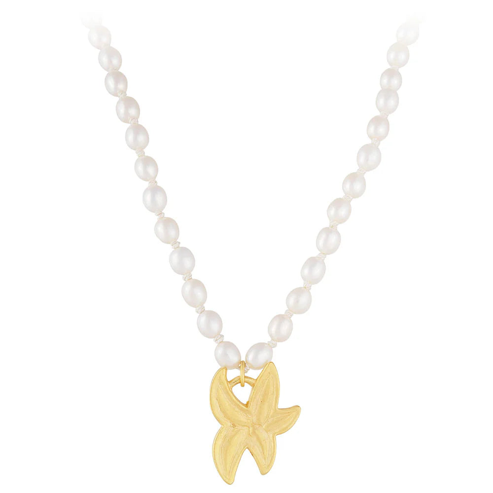 FAIRLEY STARFISH PEARL NECKLACE