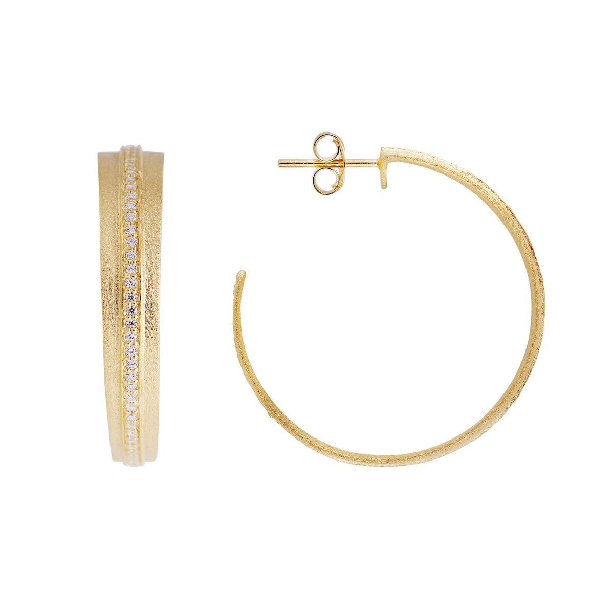 FAIRLEY DESERT CRYSTAL HOOPS