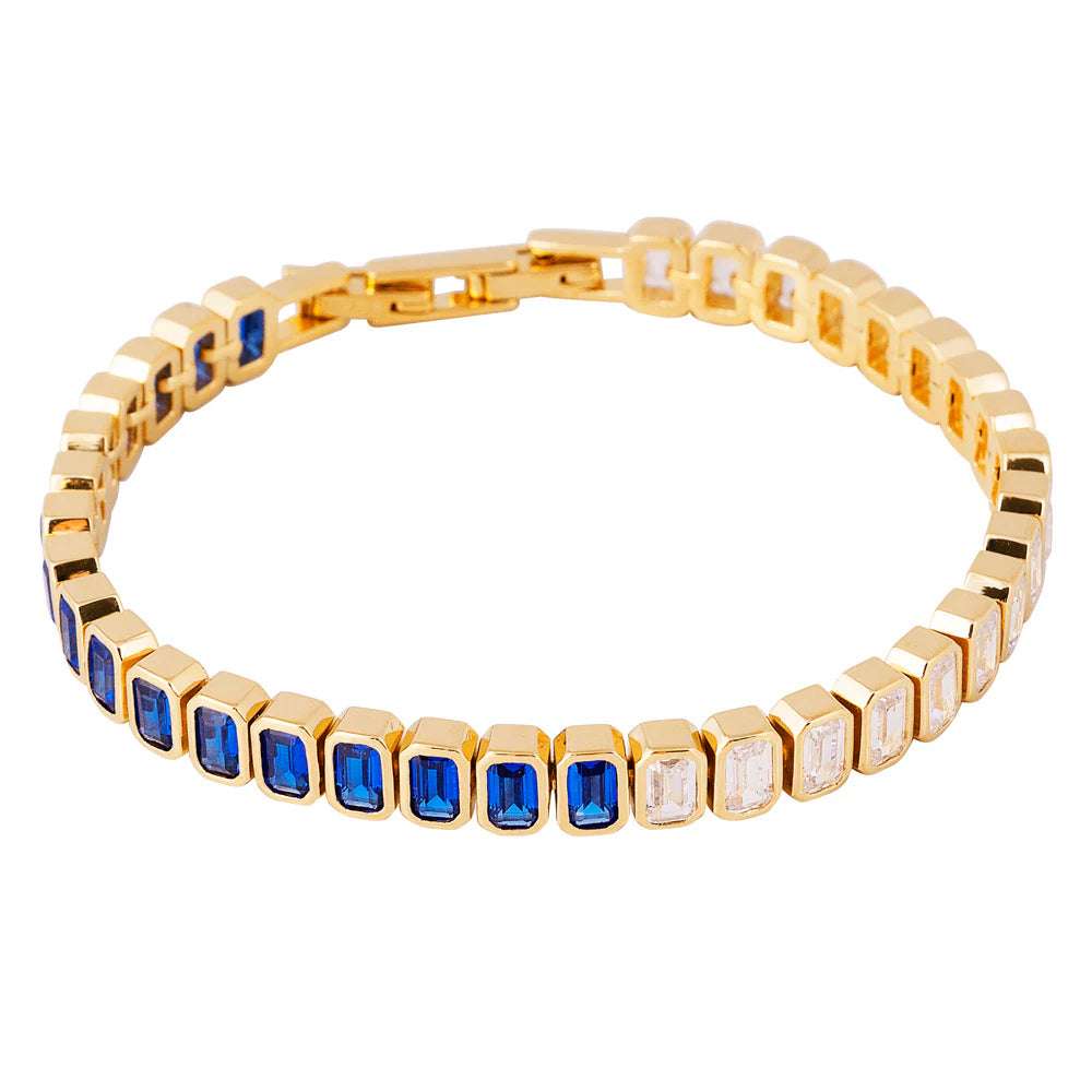 FAIRLEY AZURE TENNIS BRACELET
