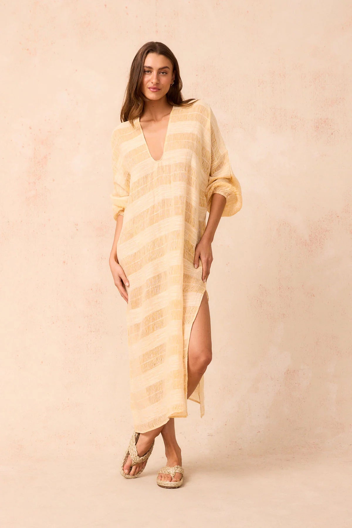 ESTILO EMPORIO DOCEZZA DRESS TELA ATENA YELLOW