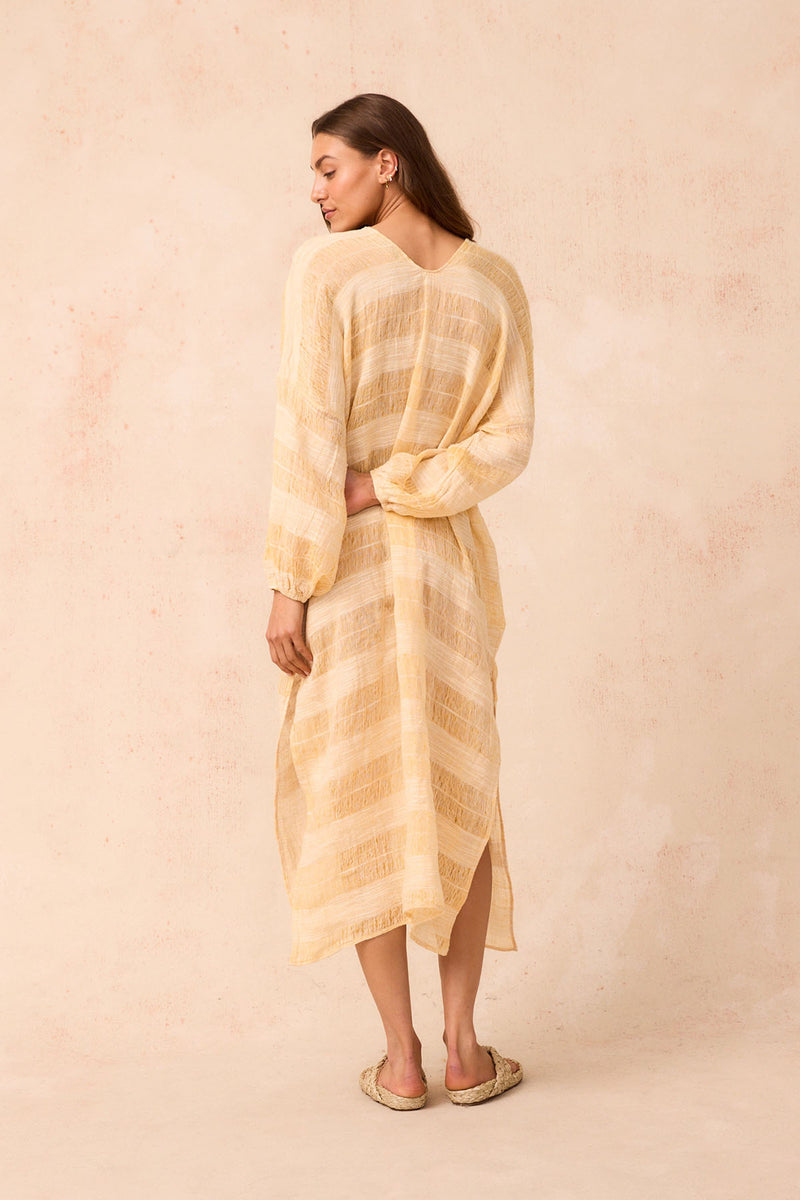 ESTILO EMPORIO DOCEZZA DRESS TELA ATENA YELLOW