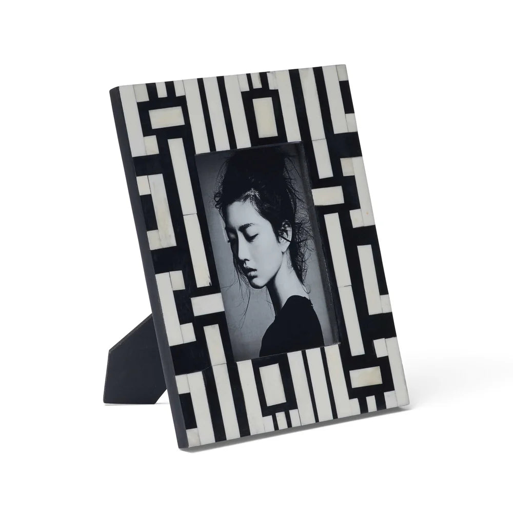 HORGANS FLORENCE PHOTO FRAME - BLACK/WHITE