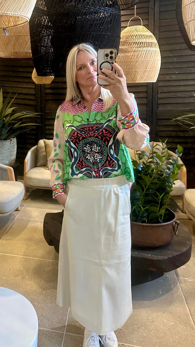 ME369 GRACE CROPPED SHIRT SHIPIBO