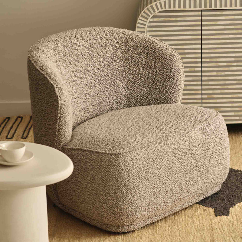 HORGANS PETRA OCCASIONAL CHAIR BURMESE GREY