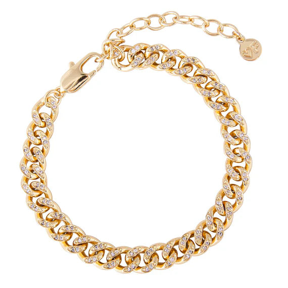 FAIRLEY CRYSTAL CHAIN BRACELET