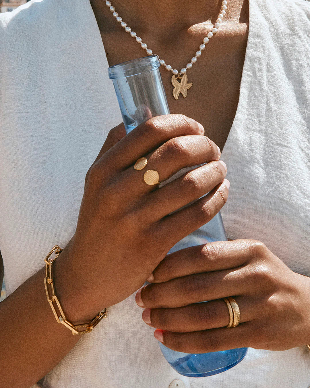 FAIRLEY ANTIQUE GOLD RING
