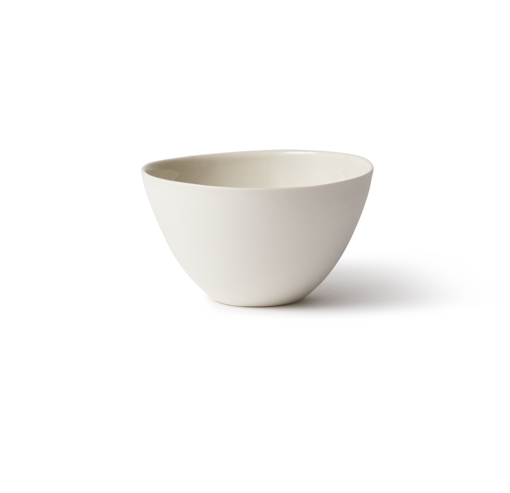 MUD FLARED BOWL SMALL - MILK