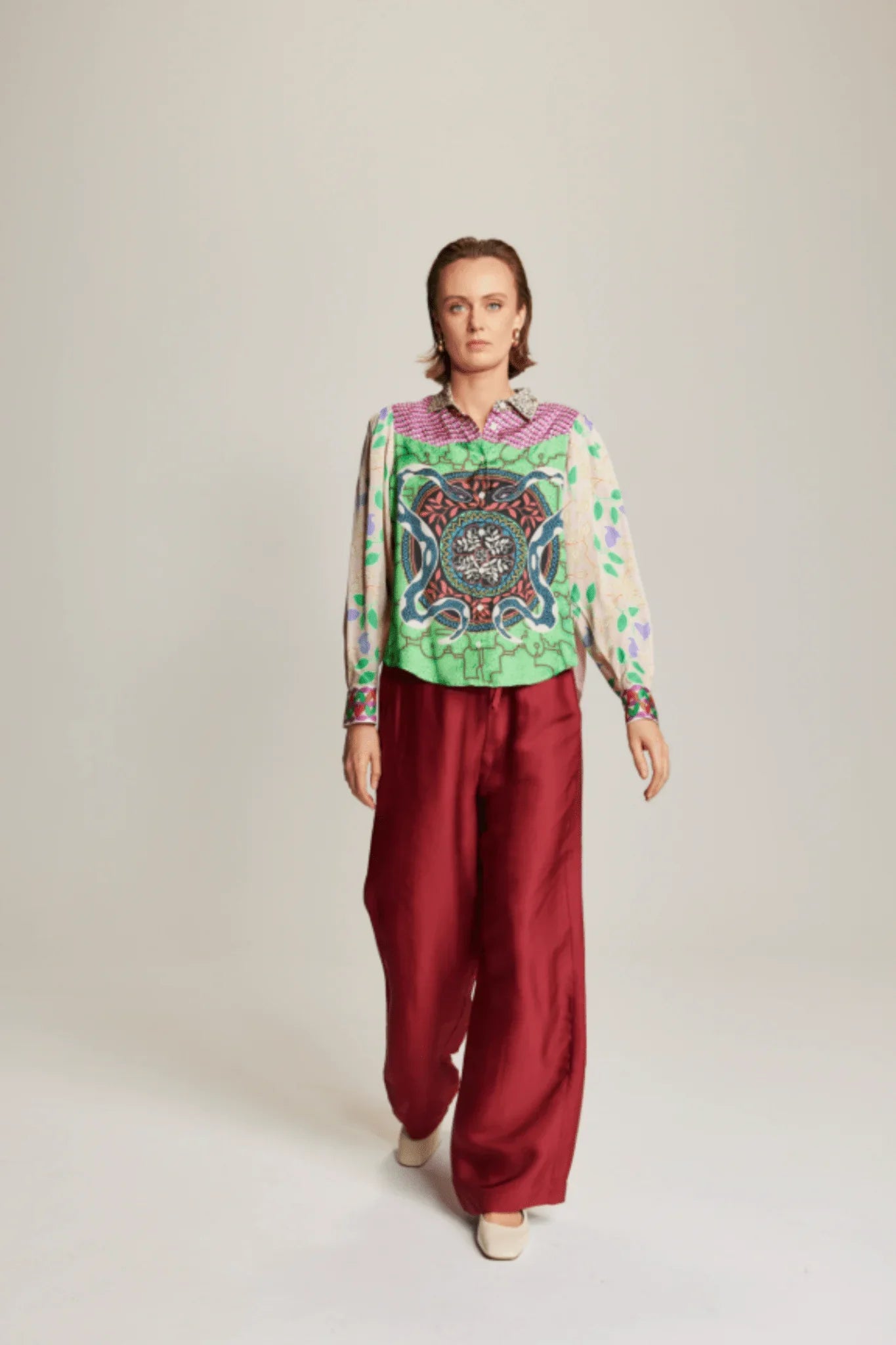 ME369 GRACE CROPPED SHIRT SHIPIBO