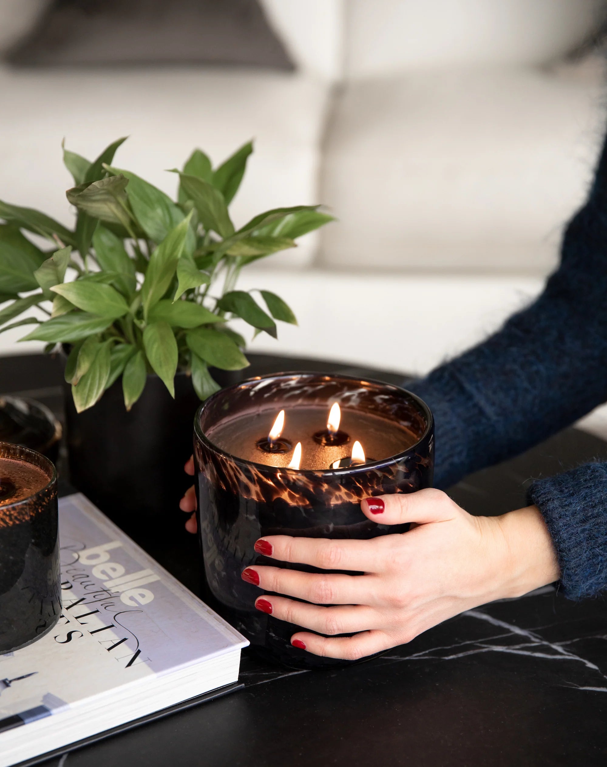 APSLEY LUXURY CANDLE LARGE 1.7KG - HALFETI