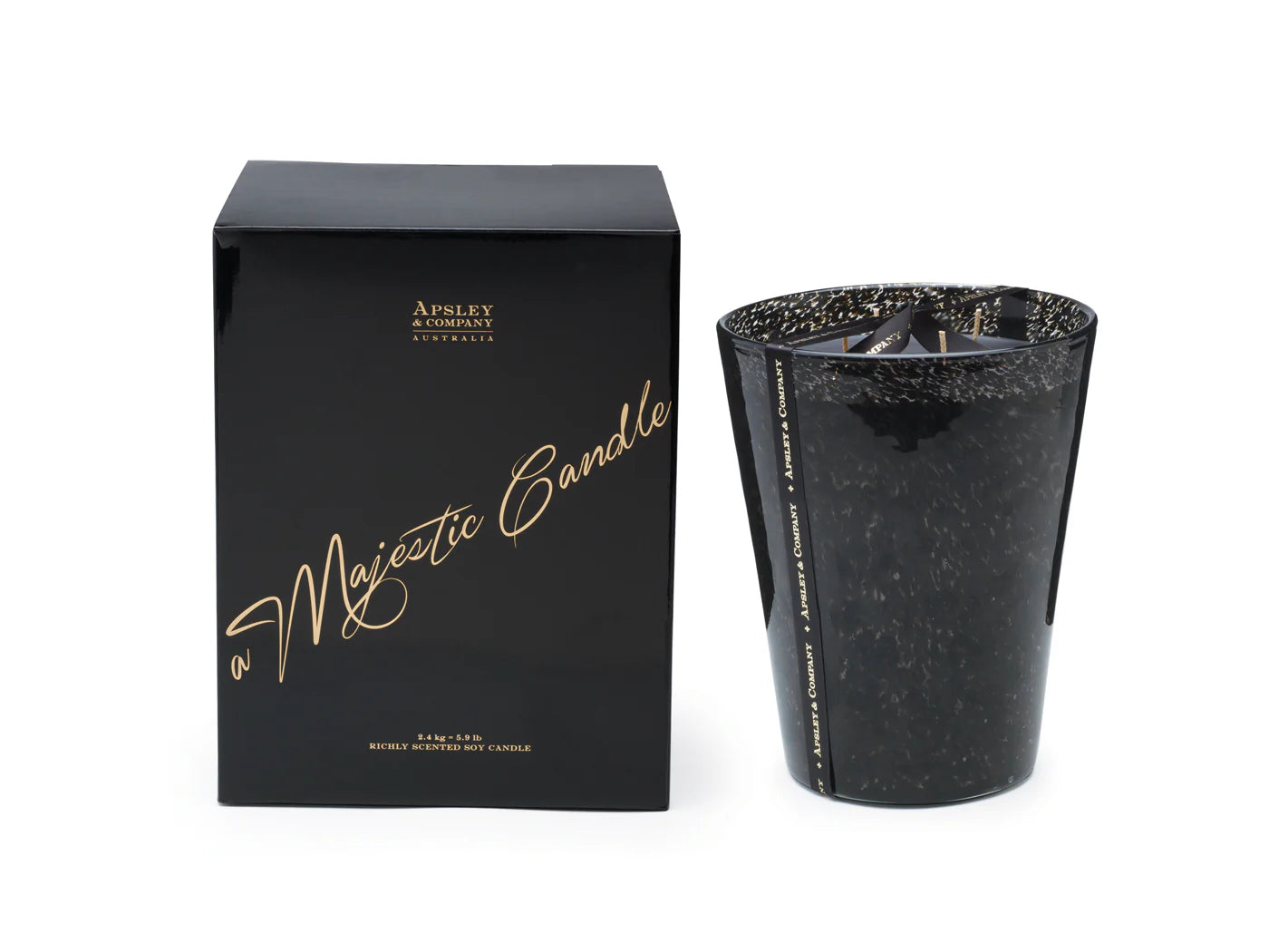 APSLEY LUXURY DECORATOR CANDLE 2.4KG - HALFETI