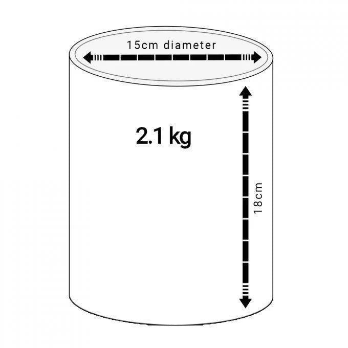 APSLEY LUXURY CANDLE 2.1KG - HALFETI