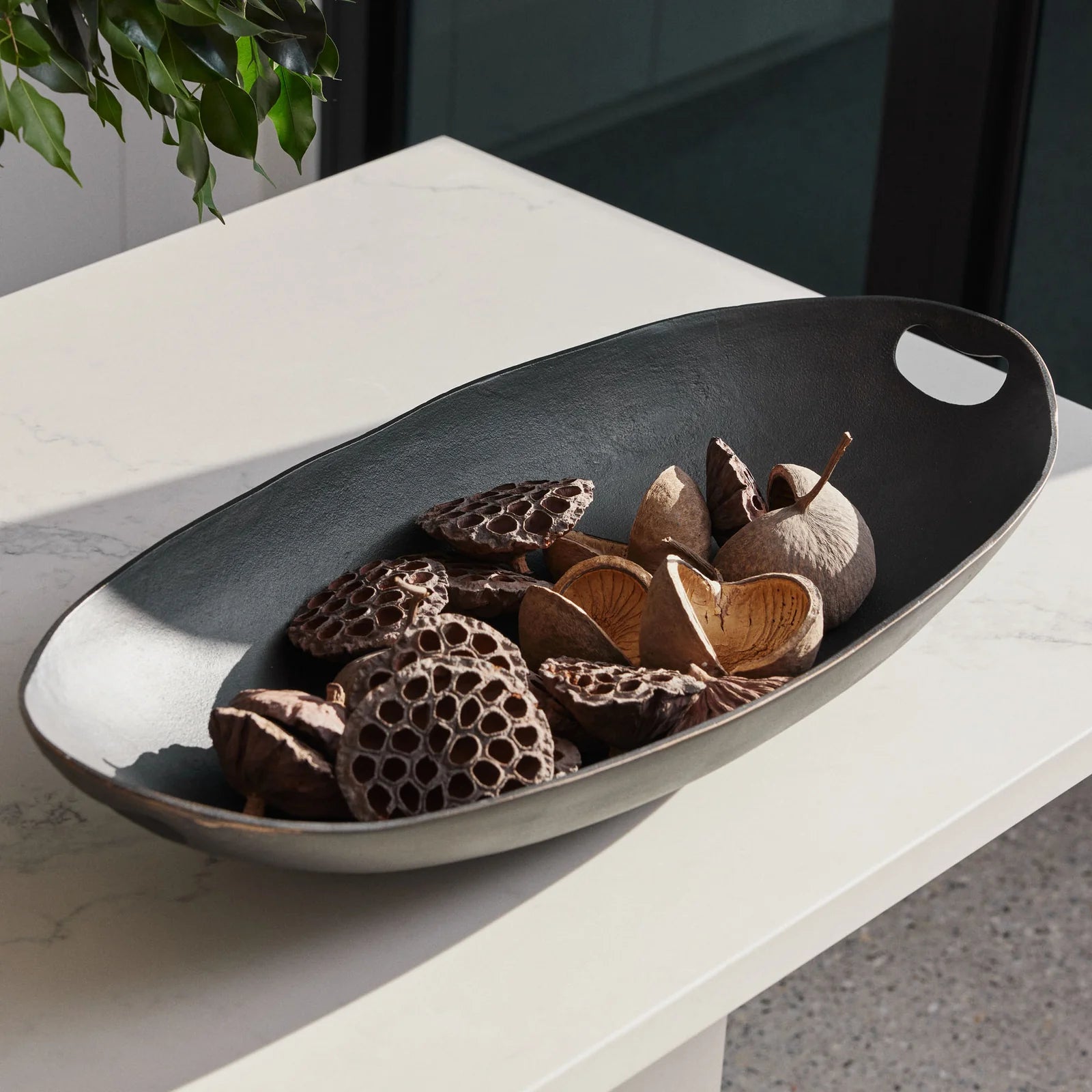 HORGANS NOIR OVAL BOWL