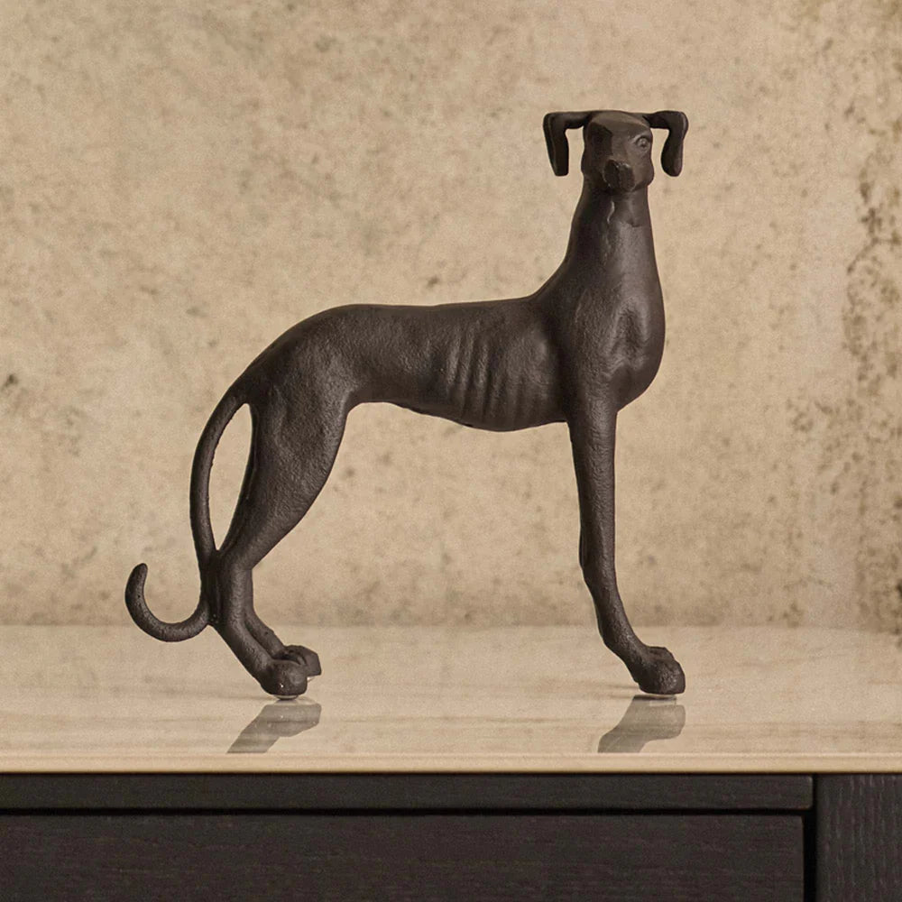 HORGANS RUDI GREYHOUND SCULPTURE BRONZE