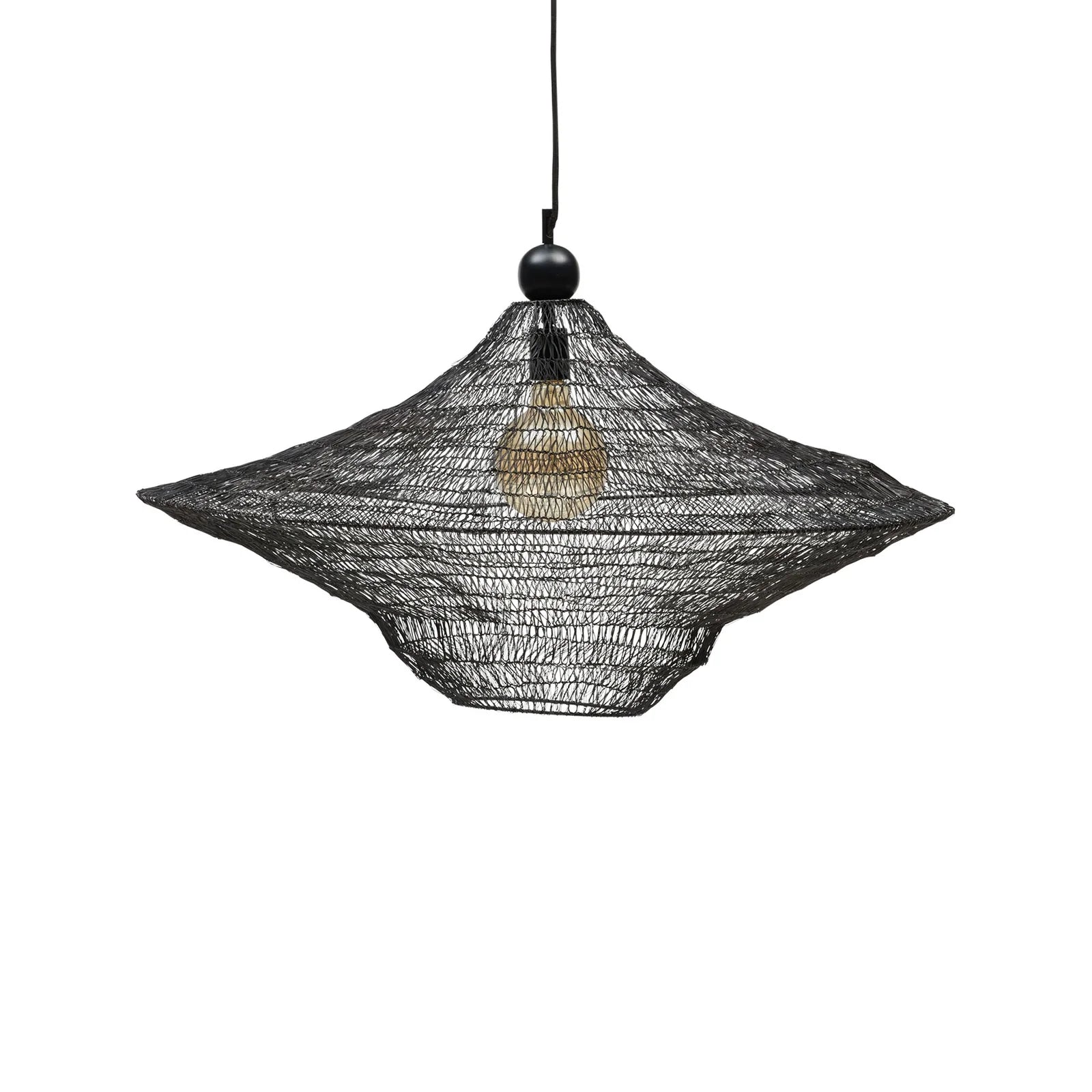 HORGANS CALI PENDANT BLACK WIRE