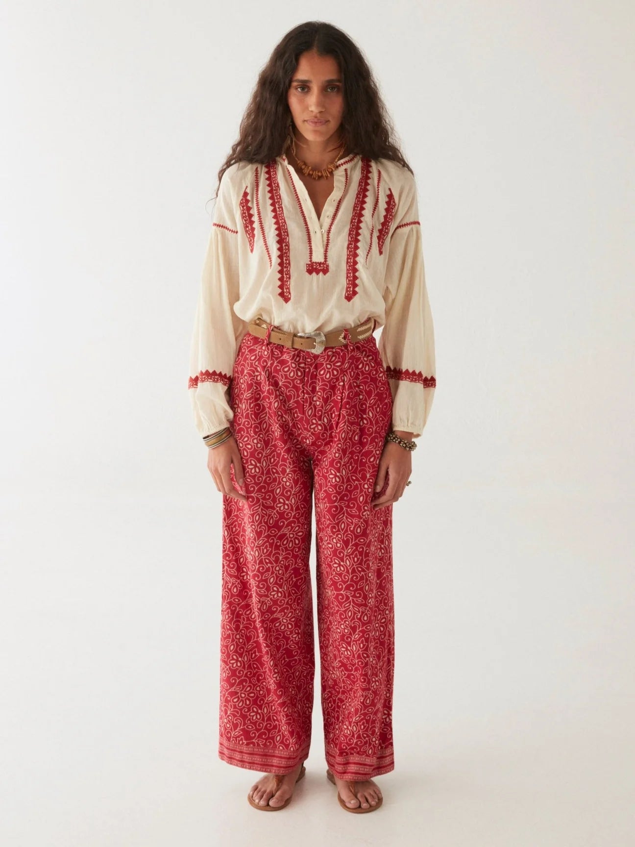 MAISON HOTEL IRINA BLOUSE BELL PEPPER