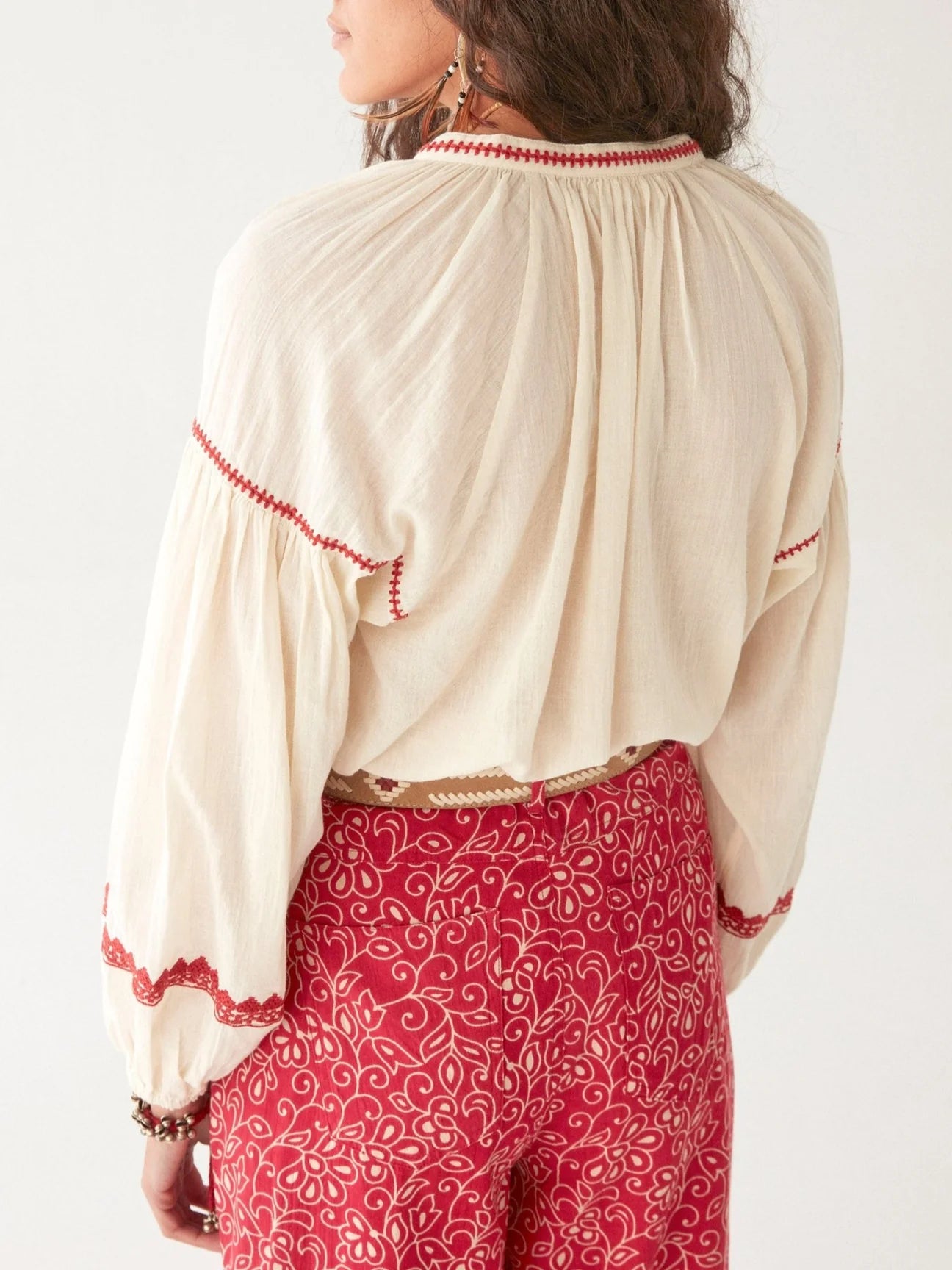 MAISON HOTEL IRINA BLOUSE BELL PEPPER