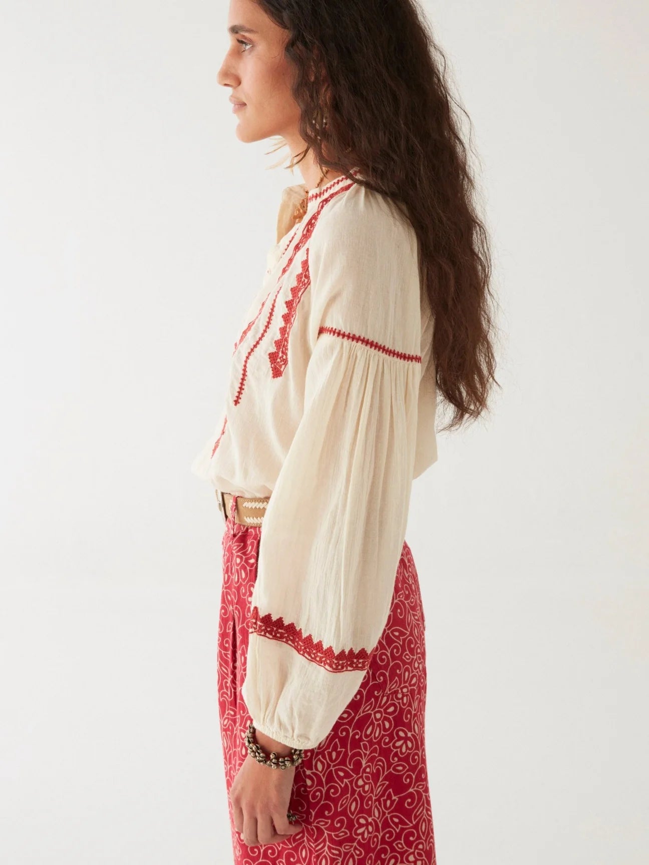 MAISON HOTEL IRINA BLOUSE BELL PEPPER