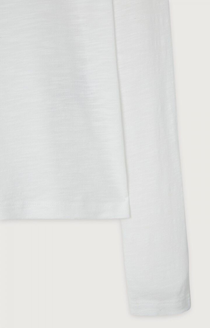 AMERICAN VINTAGE LONG SLEEVE T'SHIRT JACKSONVILLE - WHITE
