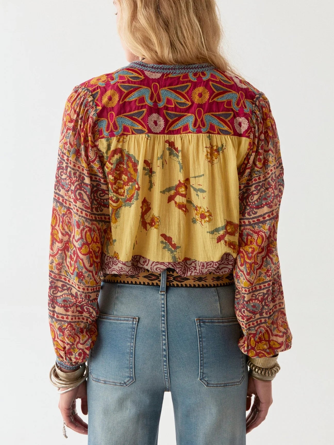 MAISON HOTEL LEANDRA BLOUSE - MULLUMBIMBY PATCH
