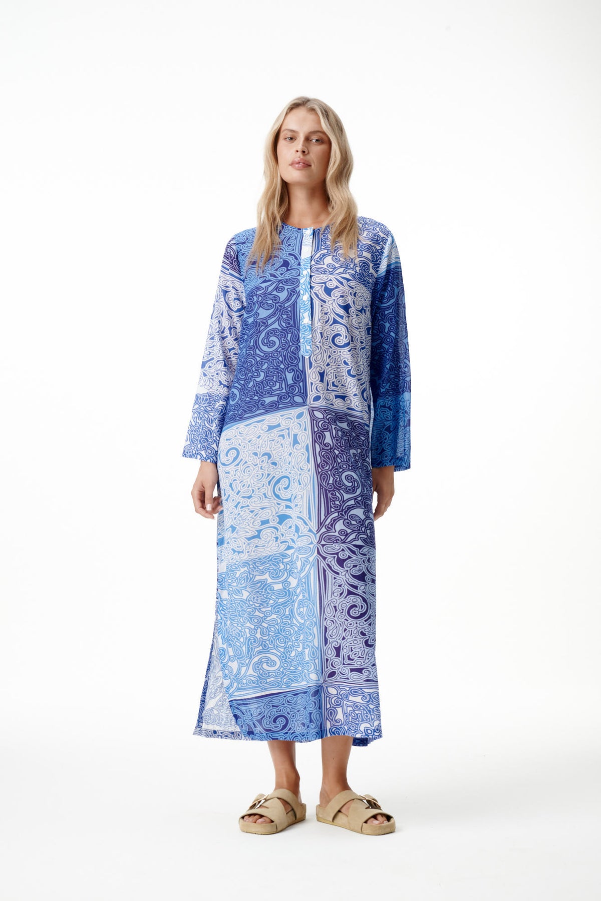 ONESEASON LLEW MAXI MOSAIC BLUE
