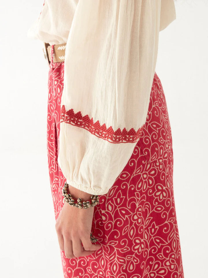 MAISON HOTEL IRINA BLOUSE BELL PEPPER