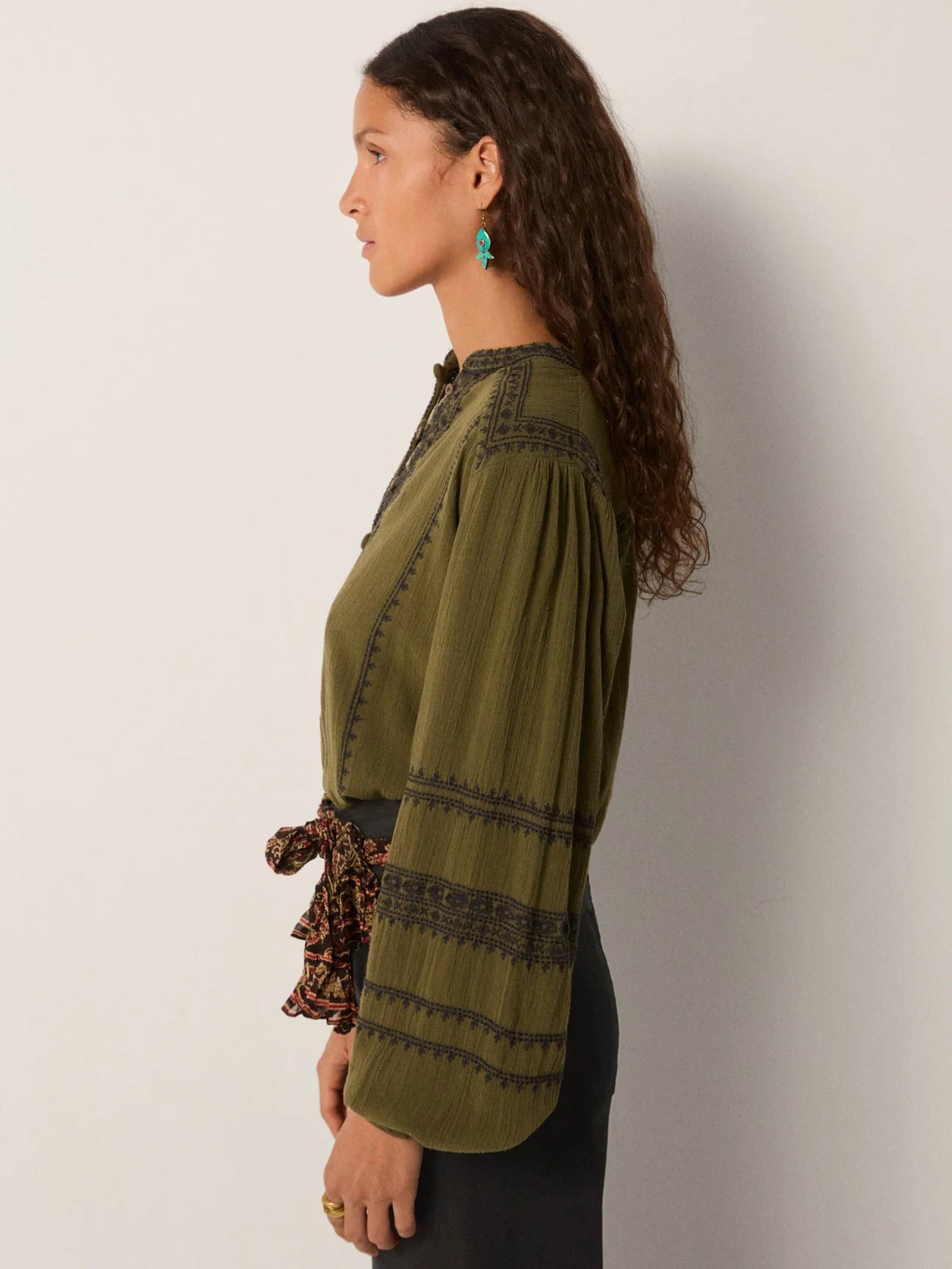 MAISON HOTEL RENATO BLOUSE ORISSA MOSS