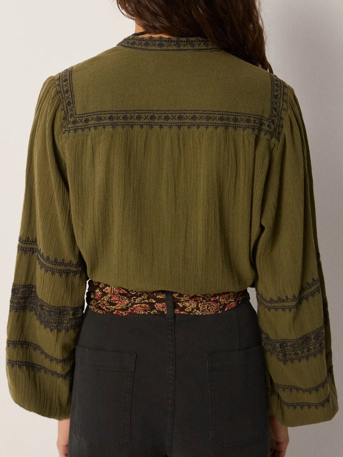 MAISON HOTEL RENATO BLOUSE ORISSA MOSS