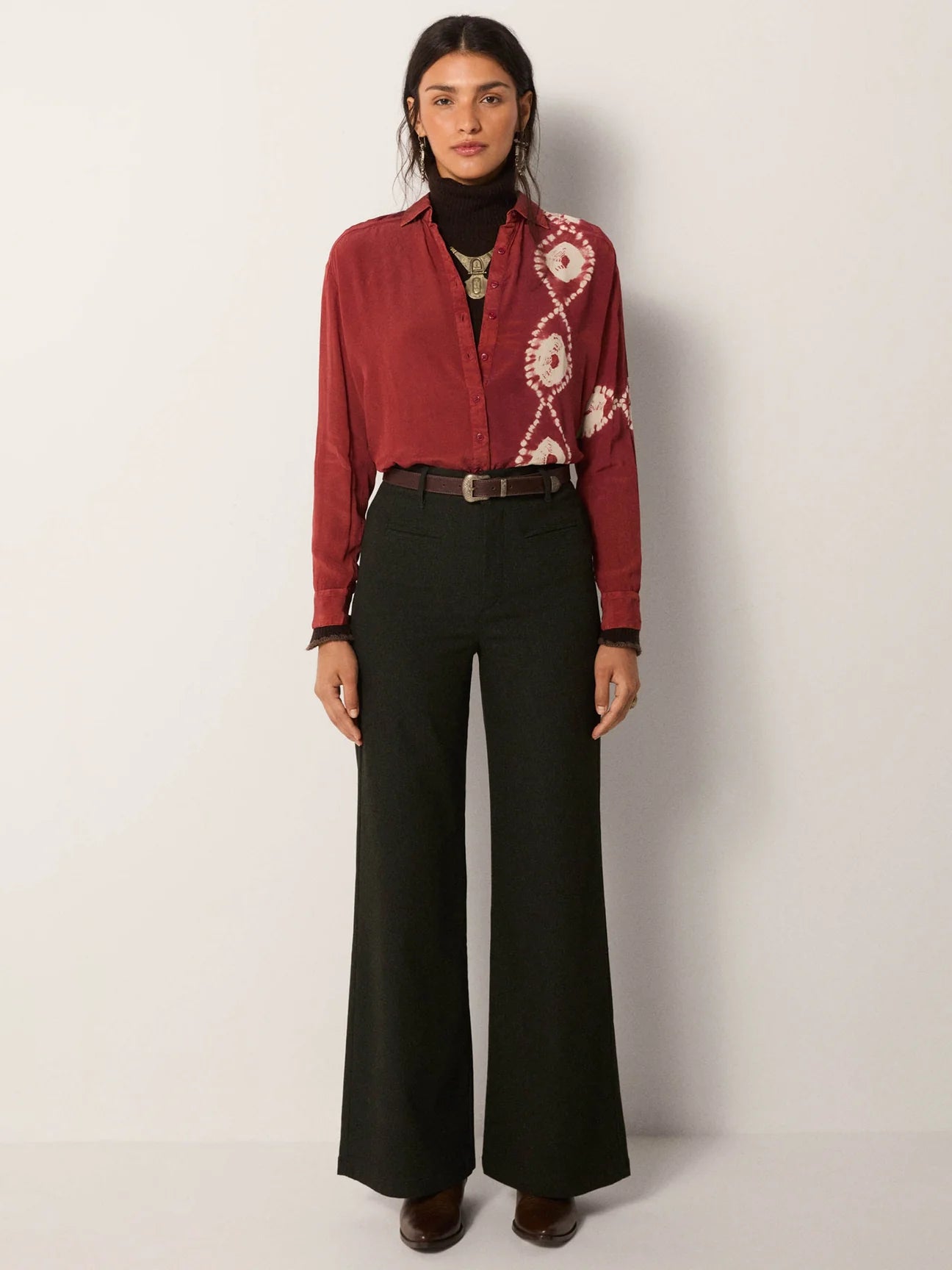 MAISON HOTEL ARIA BLOUSE TERRACOTA