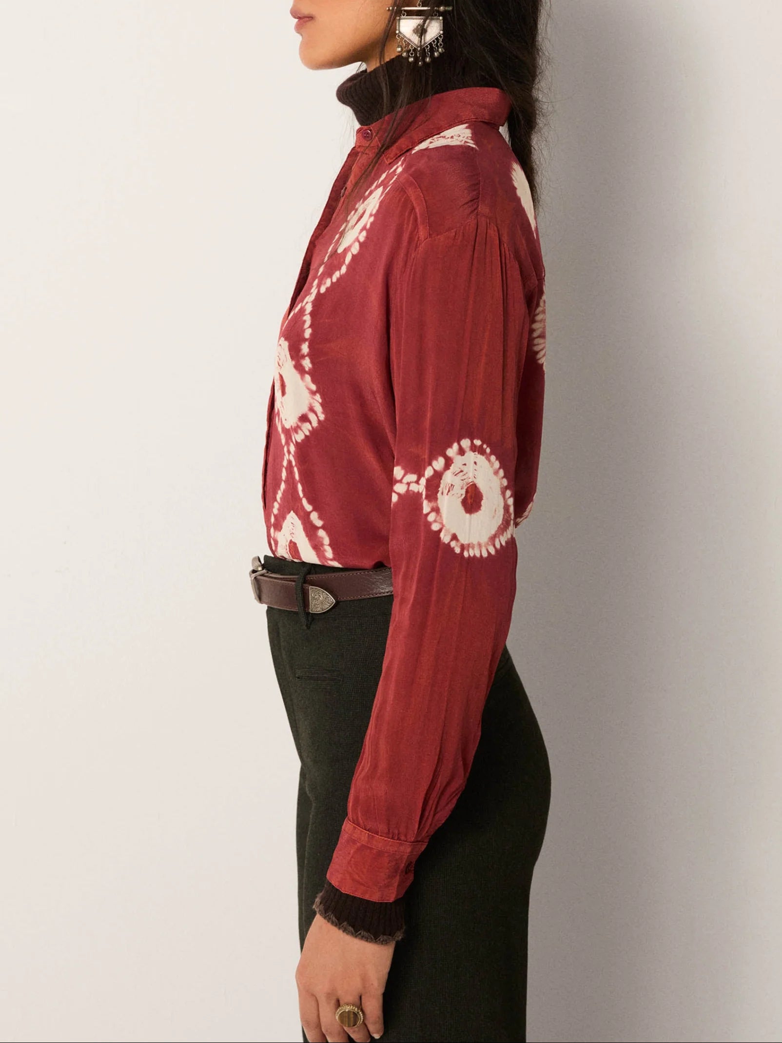 MAISON HOTEL ARIA BLOUSE TERRACOTA