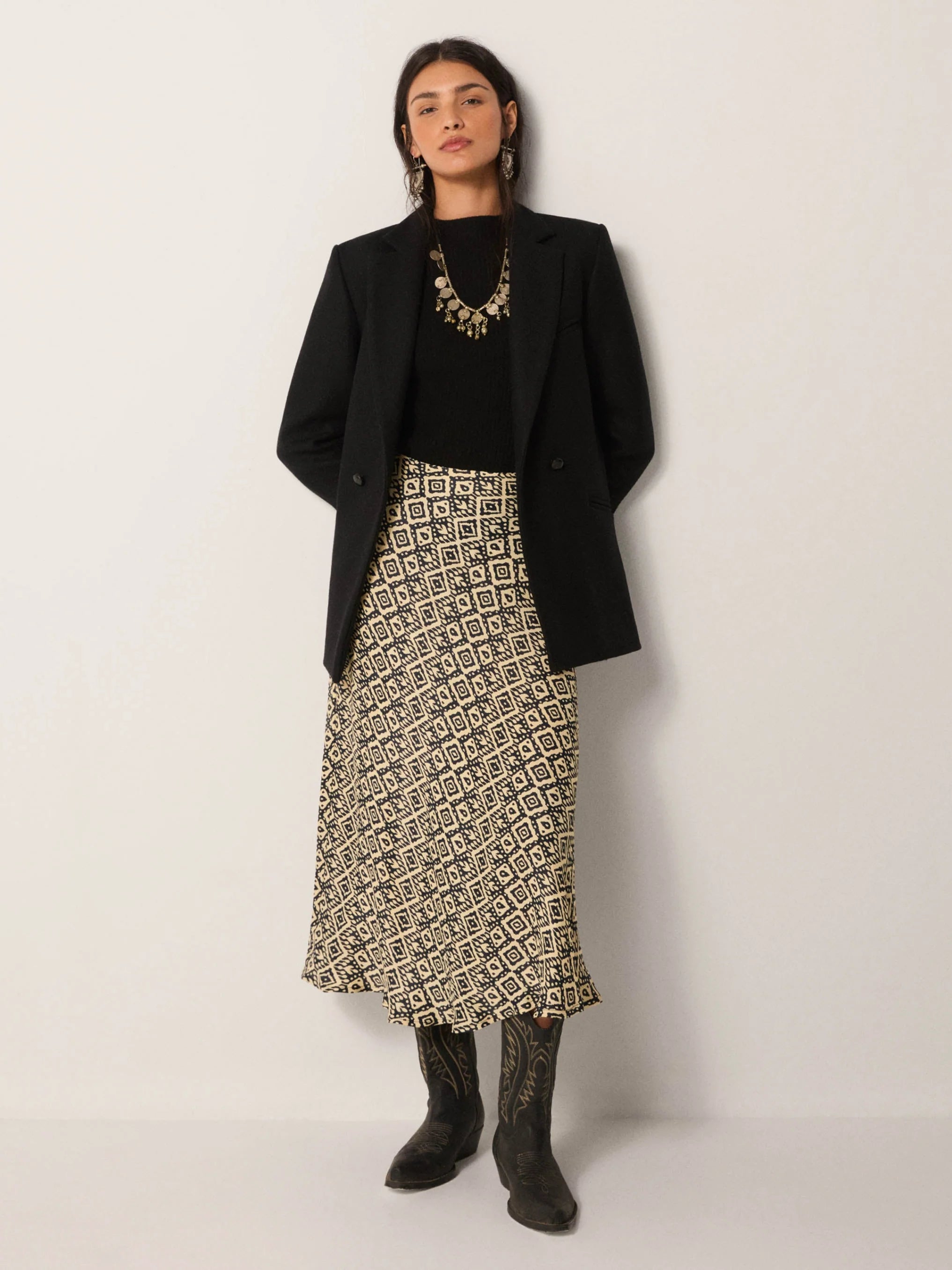 MAISON HOTEL IRENE SKIRT VANILLA ICE