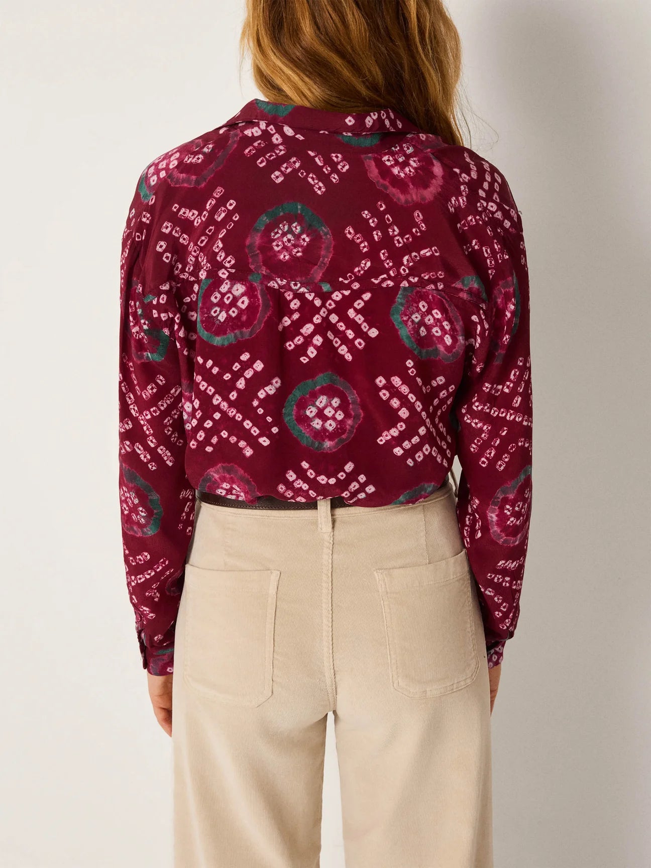 MAISON HOTEL ANA BLOUSE WINE AMETHYST