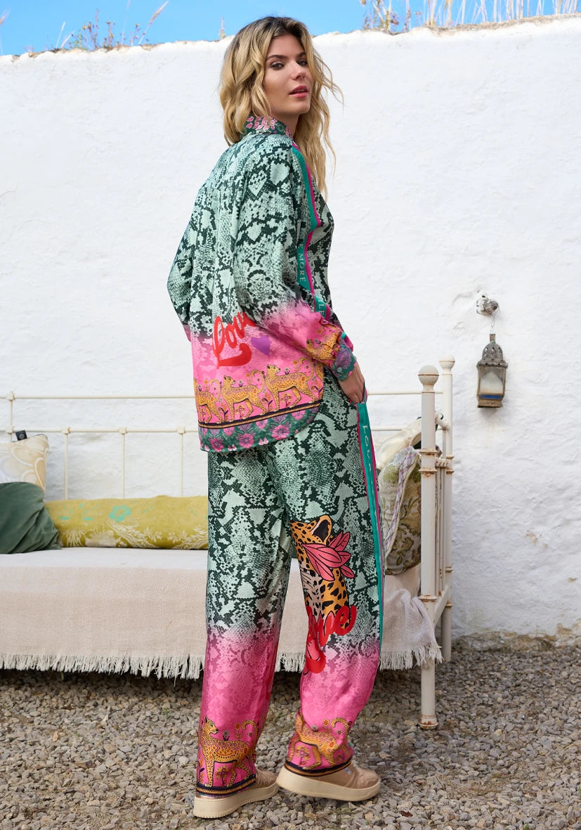 MISS GOODLIFE SMILE LOVE AMORE PANTS