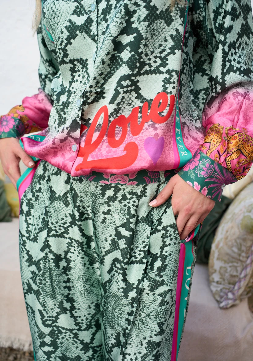 MISS GOODLIFE SMILE LOVE AMORE PANTS