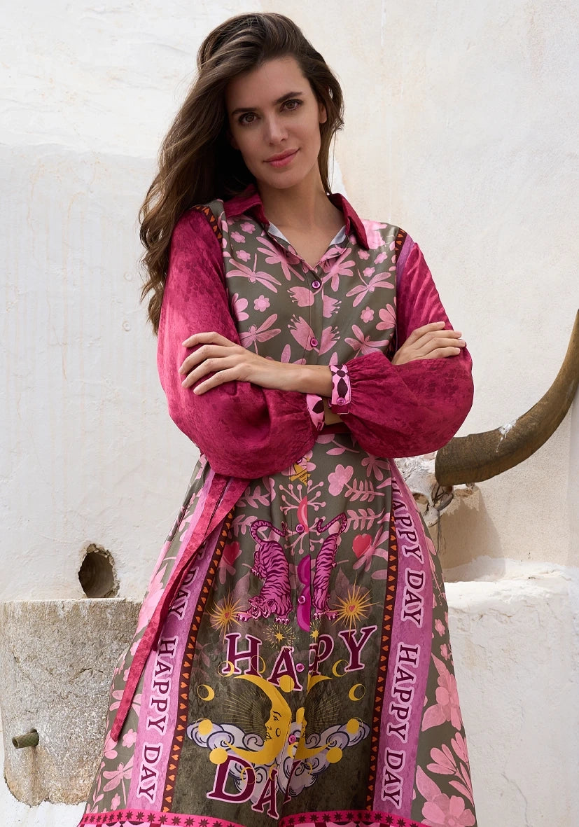 MISS GOODLIFE HAPPY DAY DRESS