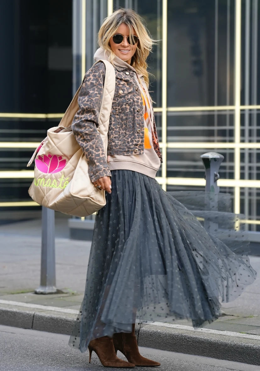 MISS GOODLIFE LEO DENIM JACKET