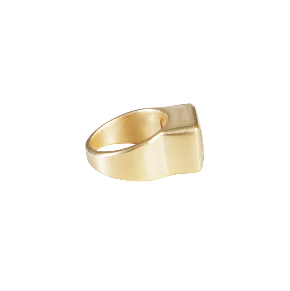 FAIRLEY CRYSTAL COCKTAIL RING