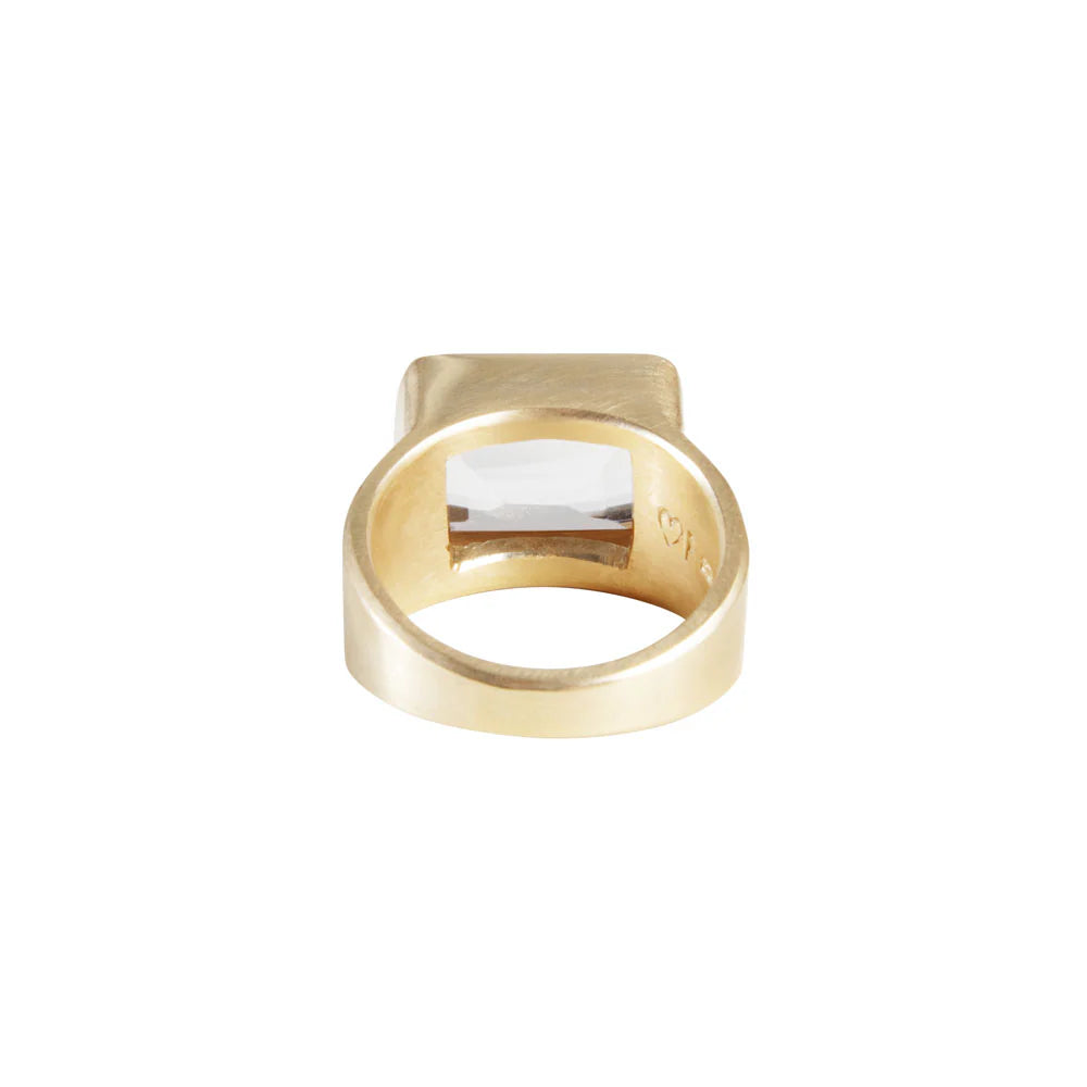 FAIRLEY CRYSTAL COCKTAIL RING
