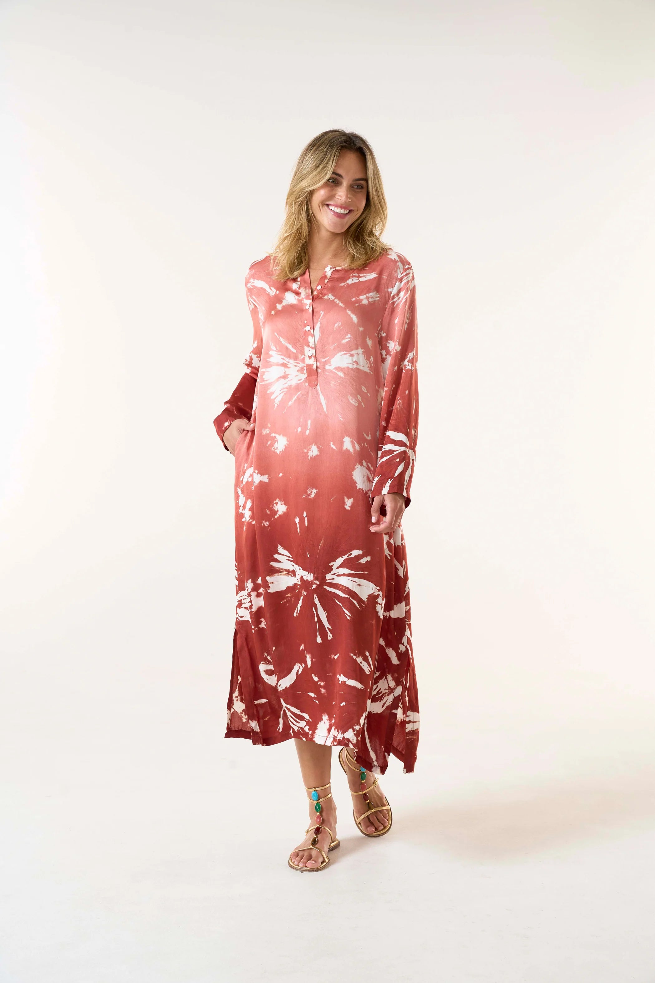 ONESEASON LLEW MAXI MARRAKESH TERRACOTTA