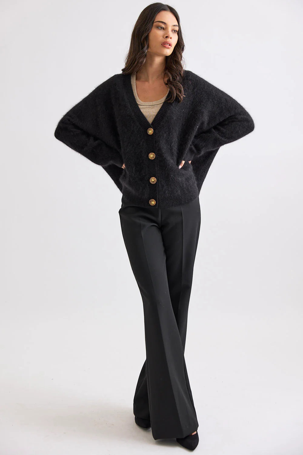 MIA FRATINO MACY CARDI JET