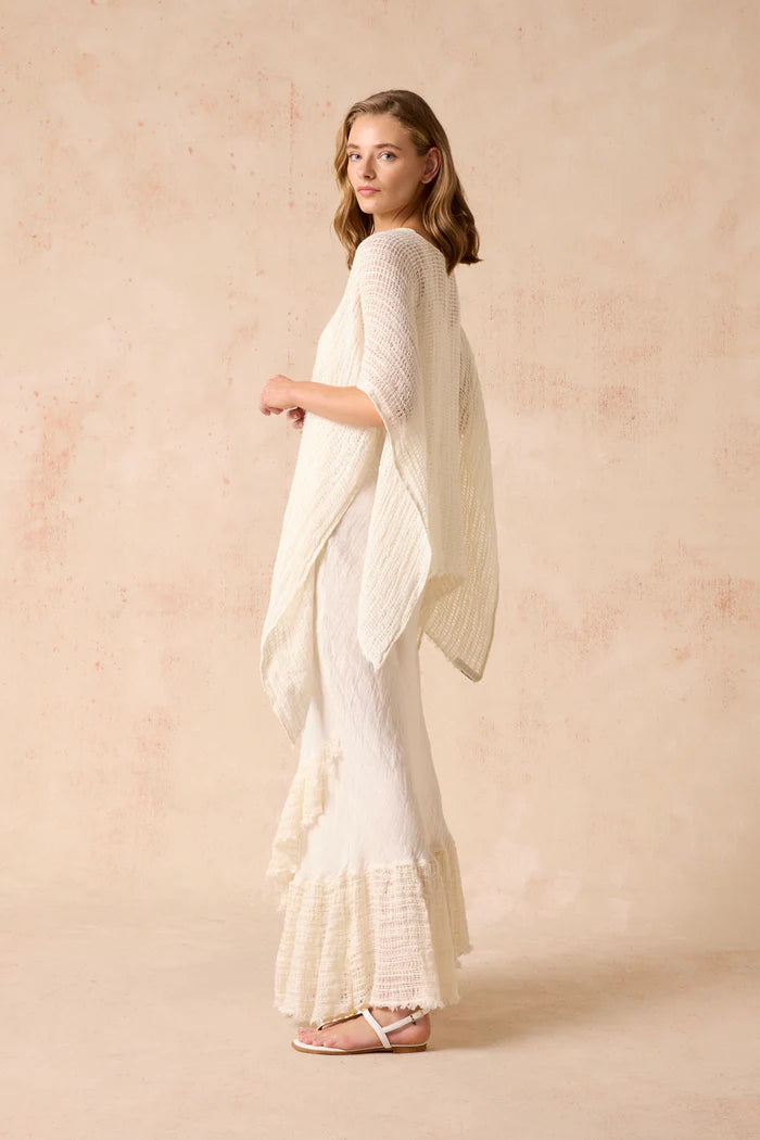 ESTILO EMPORIO MULTI WEAR PONCHO GIORNO PANNA