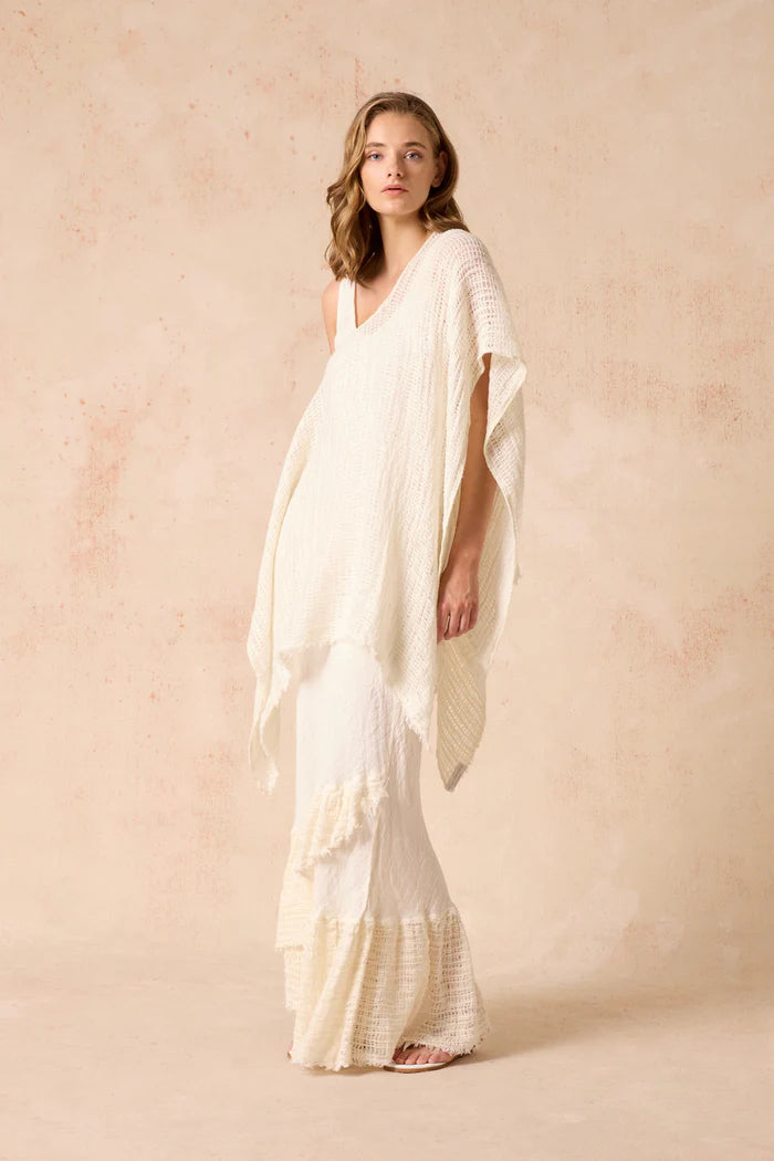 ESTILO EMPORIO MULTI WEAR PONCHO GIORNO PANNA